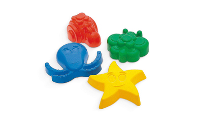 Sandformen-Set - 4 Stück