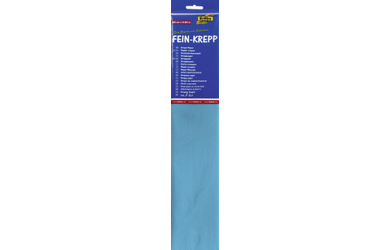 Fein-Krepp - lichtblau