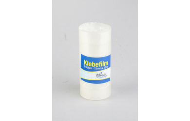 Mica College - 6 Klebebandrollen transparent 15mm 