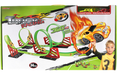 Besttoy - Track Racing - Rennbahn - 34 teilig