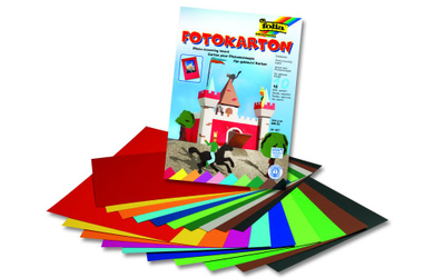 Fotokartonblock, 300g/m², DIN A3, 10 Blatt, folia