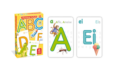 Abenteuer Schule - ABC - Kartenspiel