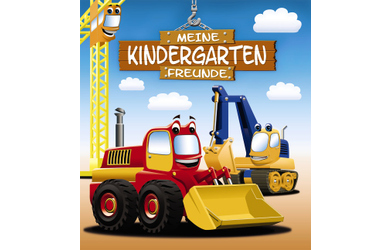 Meine Kindergarten-Freunde Bagger 