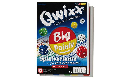 Qwixx Big Points Zusatzblocke Online Kaufen Rofu De