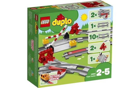 LEGO® DUPLO® Town 10882 - Schienen Zubehör-Set 