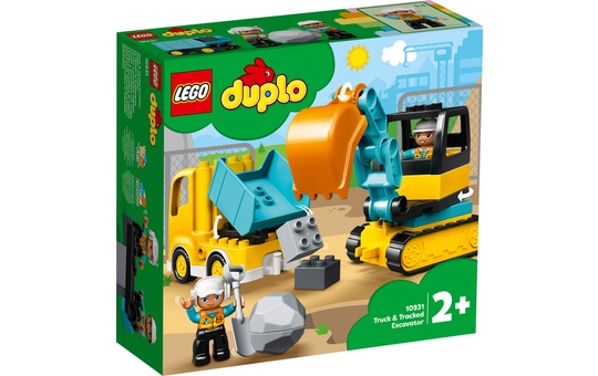LEGO® DUPLO® Town 10931 - Bagger und Laster 