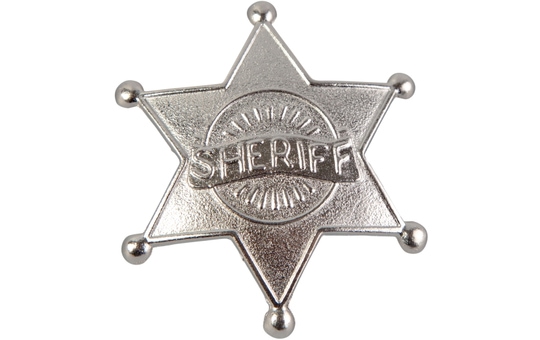 Sheriff-Stern - Ø = 5 cm 