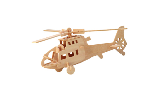 Besttoy - Holz-Modellbau - Helikopter - Fighter Plane 