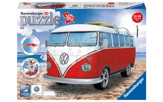 3D Puzzle - Volkswagen T1 Bus - 162 Teile  