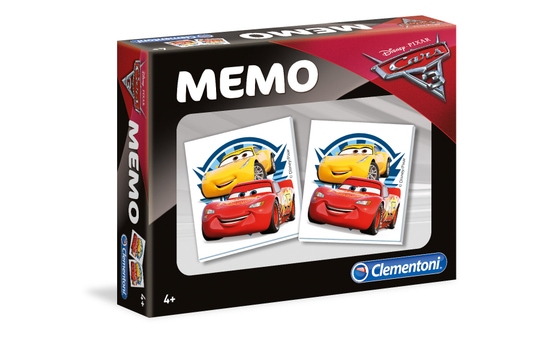 Cars 3 - Memo kompakt - Clementoni 