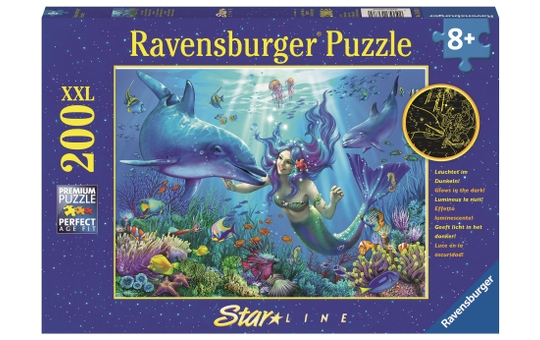 Puzzle - Leuchtendes Unterwasserparadies - 200 XXL Teile - Starline 