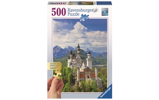 Puzzle - Märchenhaftes Schloss Neuschwanstein - 500 Teile 