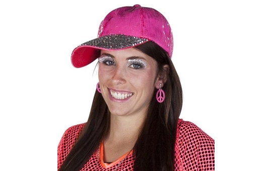 Baseballcap - für Erwachsene - pink 
