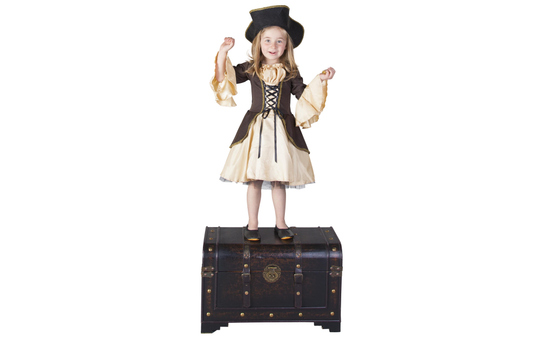 Kostüm - Piratenprinzessin - für Kinder - 2-teilig 