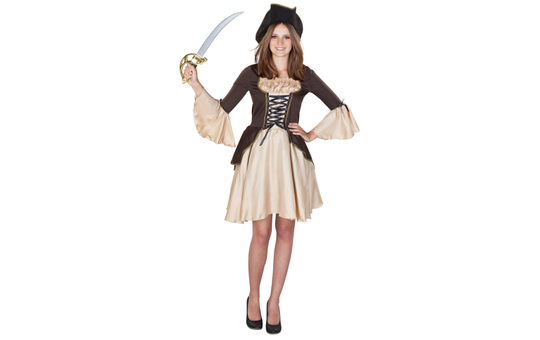 Kostüm - Piratenprinzessin - für Erwachsene - 2-teilig 
