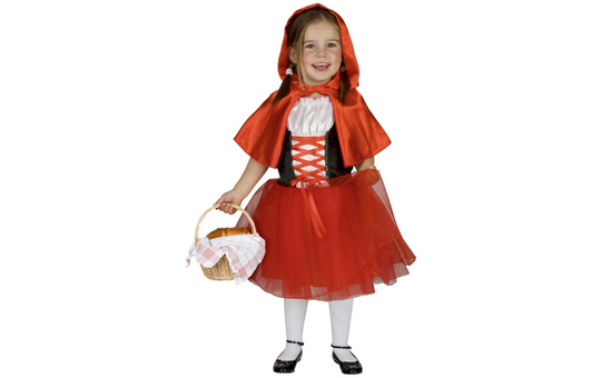 Kostüm - Rotkäppchen - für Kinder - 2-teilig 
