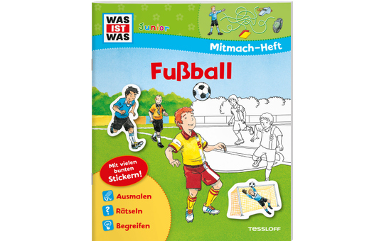 WAS IST WAS Junior - Mitmach-Heft - Fußball 
