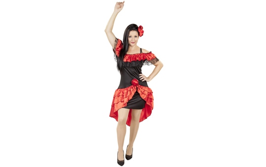 Kostüm - Spanierin - für Erwachsene - 2-teilig - verschiedene Größen 