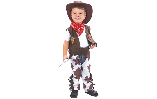 Kostüm - Kleiner Cowboy - für Kinder - 3-teilig - verschiedene Größen 