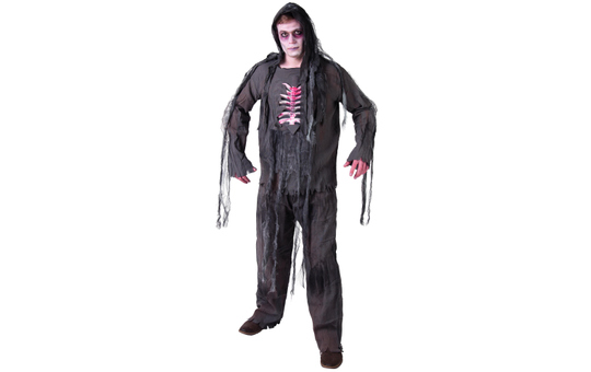 Kostüm - Zombie - für Erwachsene - 3-teilig - verschiedene Größen 