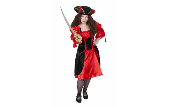 Kostüm - Piratenprinzessin, 2-teilig, für Erwachsene 
