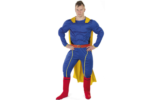 Kostüm - Held - für Erwachsene - 5-teilig - verschiedene Größen 