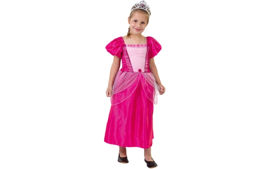 Kostüm - Pinkfarbene Prinzessin - für Kinder - verschiedene Größen 