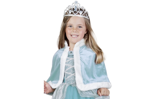 Prinzessinnen-Cape - für Kinder - blau
