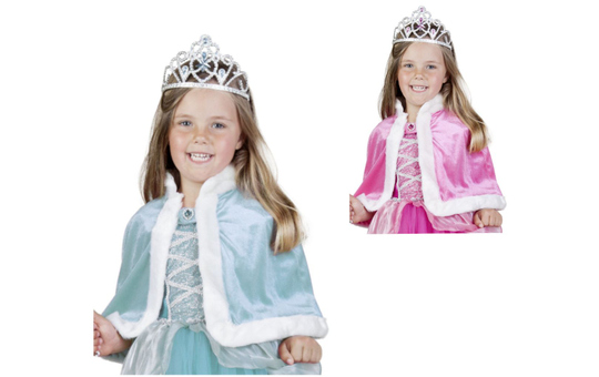 Prinzessinnen-Cape - für Kinder - verschiedene Farben 
