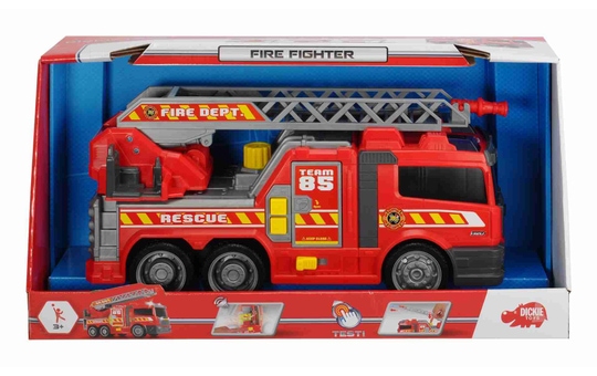 Dickie - Feuerwehrfahrzeug - Fire Fighter - ca. 36 cm 