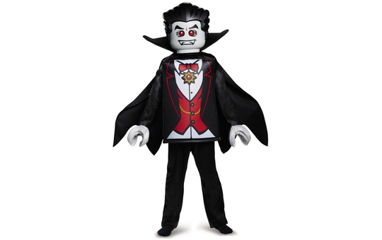 LEGO® Kostüm - Vampir - Deluxe-Serie - für Kinder - 4-teilig - verschiedene Größen 