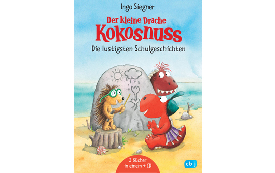 Der kleine Drache Kokosnuss - Die lustigsten Schulgeschichten - Set, 2 Bände mit CD - Band 7 