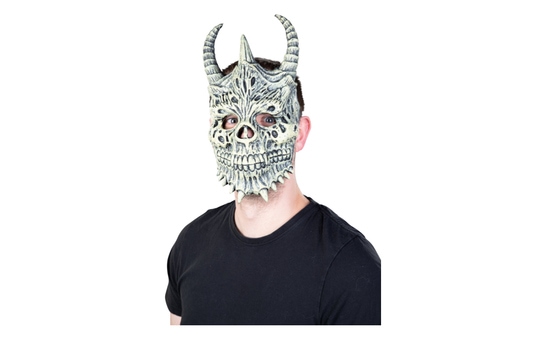 Halloweenmaske - Dämon - für Erwachsene 