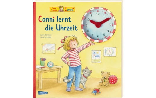 Conni-Bilderbücher - Conni lernt die Uhrzeit -Pappenbuch 