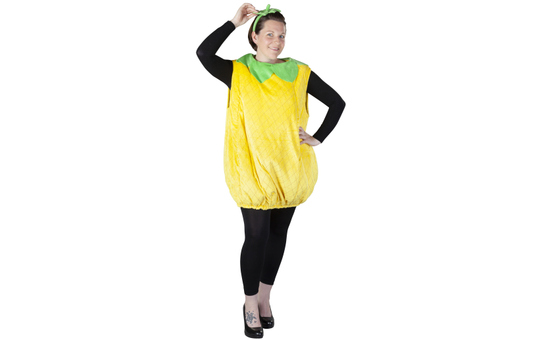 Kostüm - Ananas - für Erwachsene - 2-teilig 