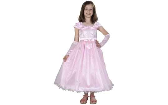 Kostüm - Rosa Prinzessin - für Kinder - 2-teilig - verschiedene Größen 