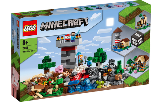 LEGO® Minecraft™ 21161 - Die Crafting-Box 3.0 
