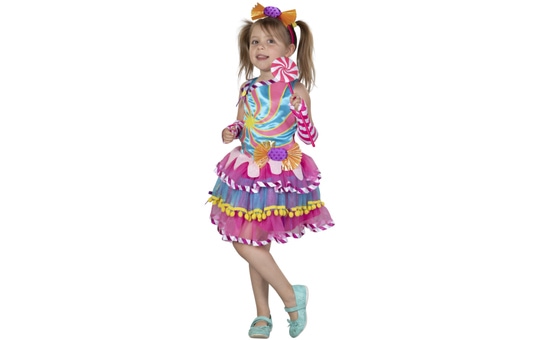 Kostüm - Candy Girl - für Teenager - 4-teilig 