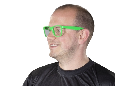 Brille - für Erwachsene - grün