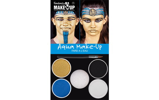 Schminkset - Fantasy Aqua Make-Up - 6-teilig - Ägypter 