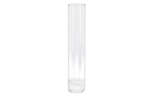 Vase - aus Glas - ca. 5 x 20 cm 