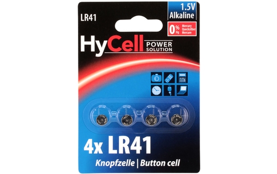 Alkaline - LR41 Batterien - 4 Stück 