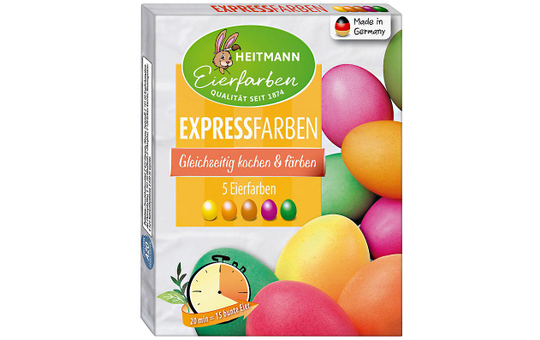 Express-Eierfarben - 5 Stück 