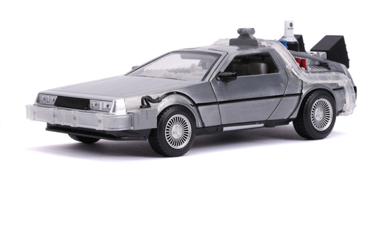 Jada - DeLorean Zeitmaschine - Maßstab 1:24 - Replikat aus Zurück in die Zukunft 2 