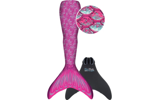 Fin Fun - Meerjungfrau Schwimmflosse - Größe L/XL - in pink 