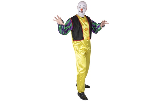 Kostüm - Böser Clown - für Erwachsene - 2-teilig - verschiedene Größen 