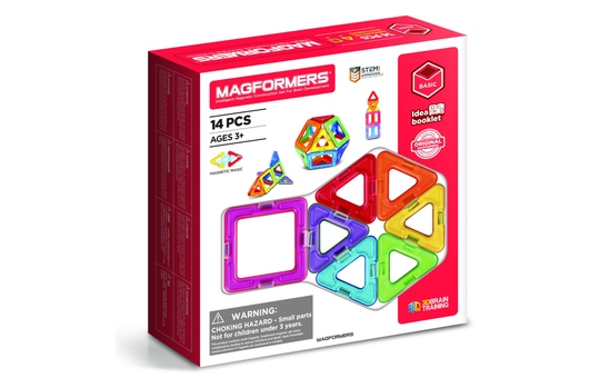 MAGFORMERS - Magformers 14 - Magnetspielzeug - 14 Teile 