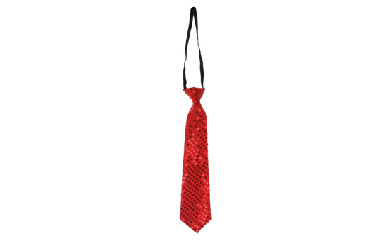 Krawatte - für Erwachsene - in rot