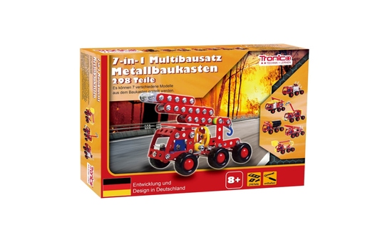 Tronico - Modellbaukasten - 7-in-1 Multibausatz - Feuerwehr 