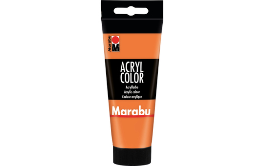 Marabu - Acryl Farbe - Orange - 1 Tube á 100 ml 